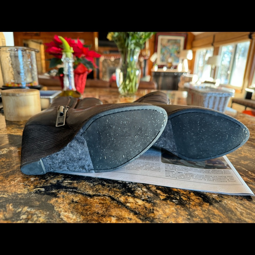 Frye Cece Wedge Booties - Picture 5 of 5
